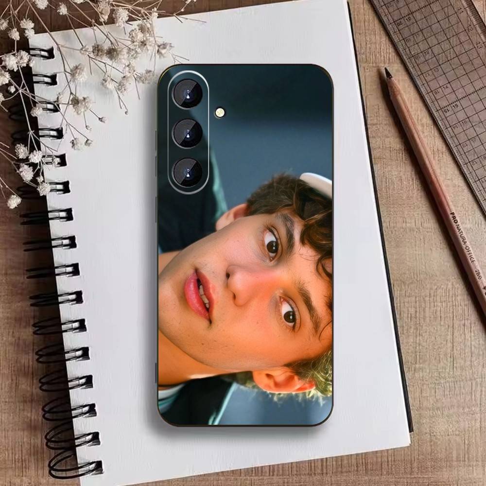 Чехол для телефона D-Kimi Cool A-Antonelli для Samsung Galaxy A73, A21s, A22, A31, A52, A53, A71, A41, Мягкий черный корпус