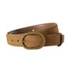 Retro Suede Leather Belt Ladies Casual Pants Jeans Decorative Pin Buckle Belt Fashion Versatile