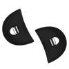 Set of 2 CRISTEL Mutine 02 Made In France for CRISTEL Handles Japanese Grips, (Black), (Official Product)