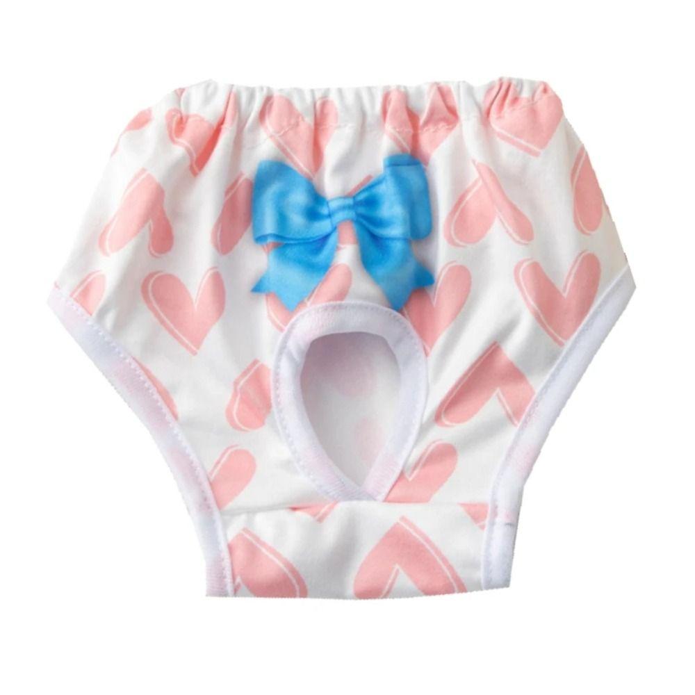 Cartoon Dog Physiological Pants Washable Pet Diaper New Dog Menstrual Pants