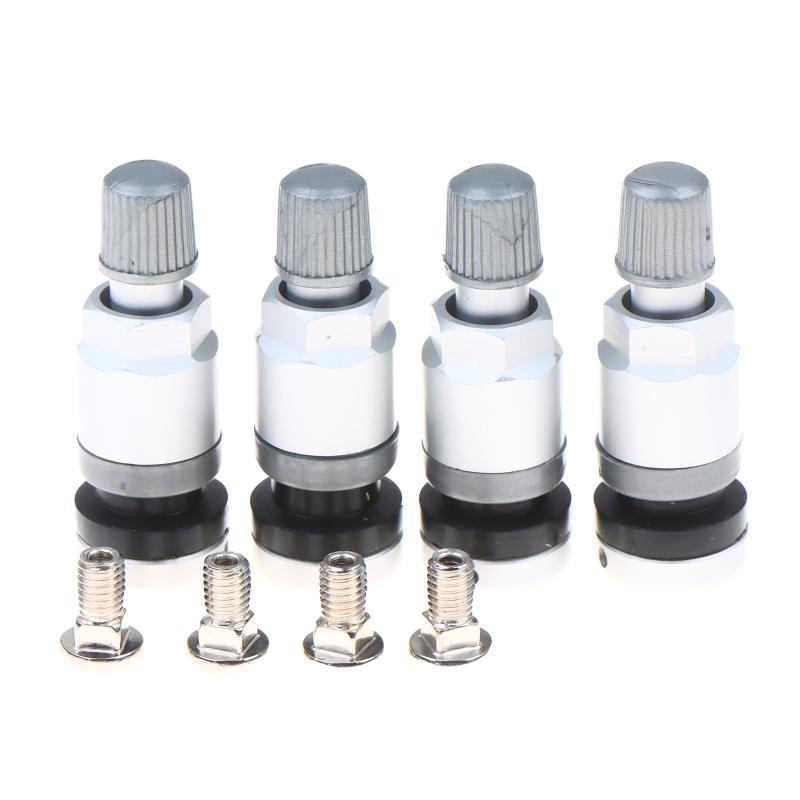 4Pcs TPMS Tire Pressure Sensor Valve Stem for Car Wheels Easy Leak Proof Replacement for Most Cars