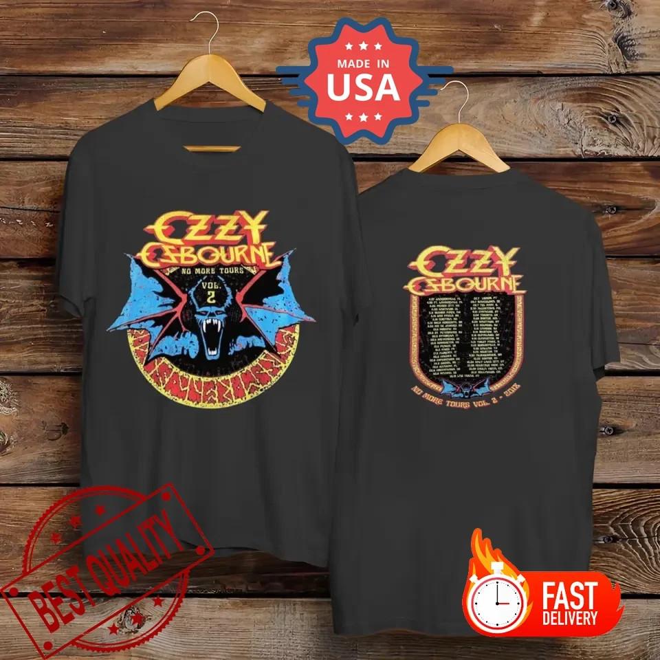 Тур-футболка Ozzy Osbourne No More Tours Vol 2