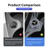 CQV1 Car Cigarette Lighter Cover Dustproof Plug Decoration Cap For Mercedes Benz AMG A C E S G Class W201 W210 W108 W204 W205 W203