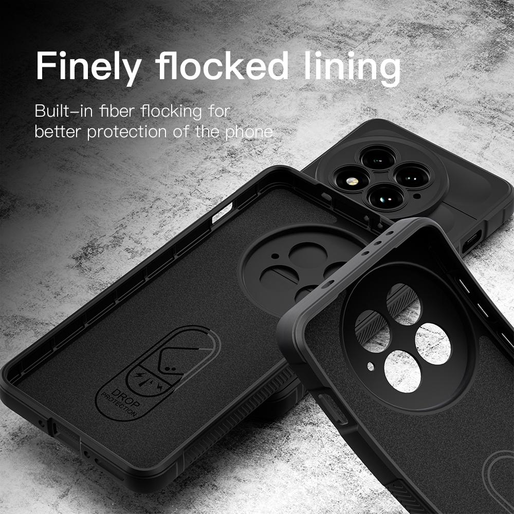 KEYSION Противоударный матовый чехол для OnePlus 13 5G Противоскользящий мягкий силиконовый чехол для задней панели телефона OnePlus 13 5G