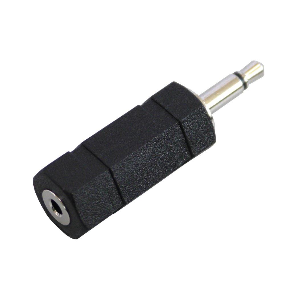 Переходник Mono Ultra Mini Jack на Mono Mini Plug F-FACTORY 2,5 мм (женский) 3,5 мм (мужчина) (2 куска) ПЛГ-Н8808-2П