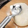 Stainless Steel Cactus Peeler Spoon Shaped Nopales Peeler Ergonomic Handle Noodle Cutter Pie Crust Slicer Versatile Kitchen
