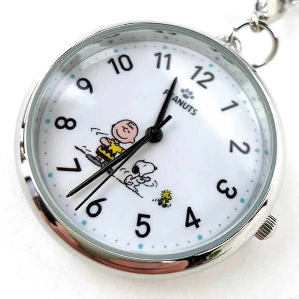Часы Snoopy Analog Keychain Watch Silver [Fieldwork] женские PNT035-3