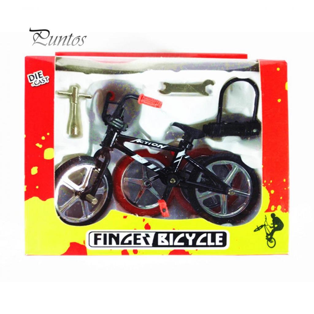 Mini Alloy BMX Finger Bicycle Model Bike Fans Kids Children Toy Gift Decoration