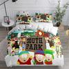 Cartoon South Park Bedding Sets Child Quilt Duvet Cover Pillow Case 2-3 Pieces Sets Queen King Size