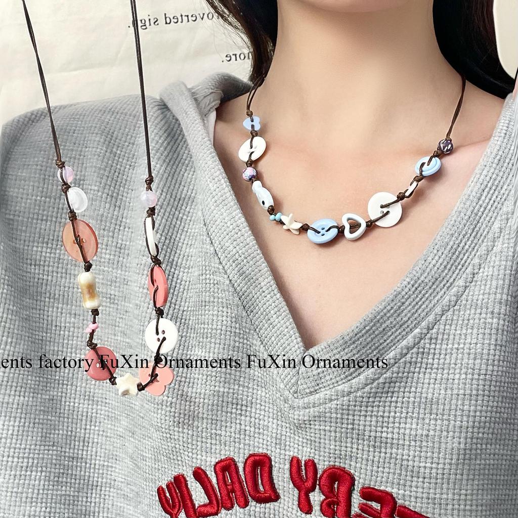 Шикарное ожерелье 2024 года с дофамином: Универсальные, милые и стильные украшения для женщин