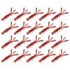 20PCS Soft Fishing Crawfish Lure Lobsters Baits Artificial Fishing Lures Baits Swimbait Soft Plastic Lures Easy to Use