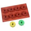 Silicone Vortex Mold for Making Chocolate, Candy, Pudding, Cookies Sugar Moulds Candy DIY Mold