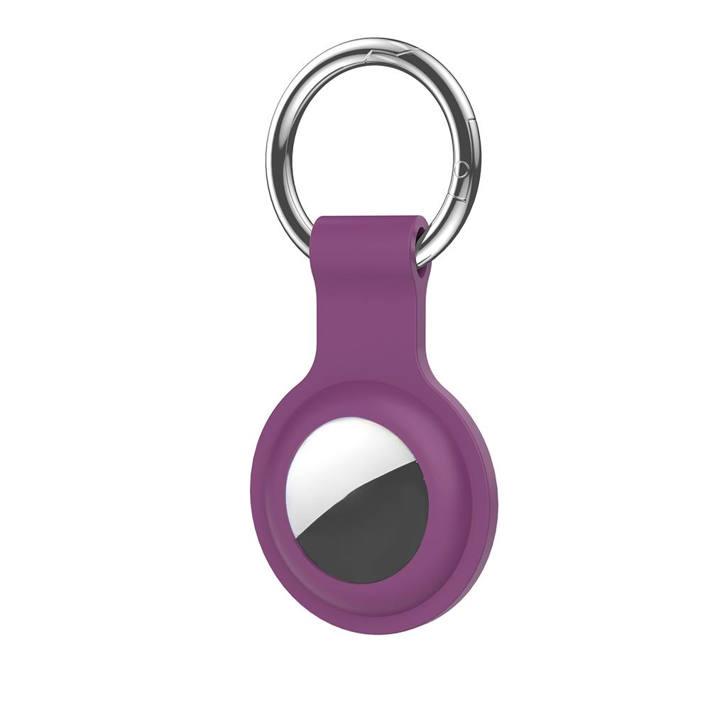 Чехол для Apple Airtags Case Liquid Silicone Protective Shell Tracker Accessories Anti-scratch Sleeve Keychain Air Tag Case
