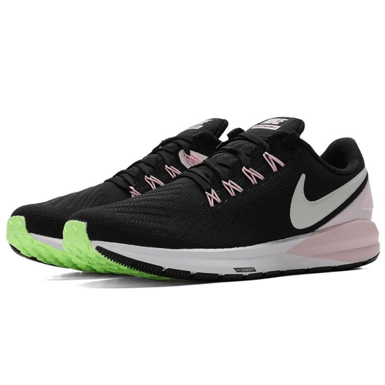 Nike Zoom Structure 22 Textile, Synthetic Leather Cushioning Slip Resistant Abrasion Resistant Women's AA1640-004