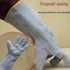 Sheepskin Welding Gauntlet Gloves: Durable, Soft, Heat & Scald Resistant Full Leather for Enhanced Worker Protection