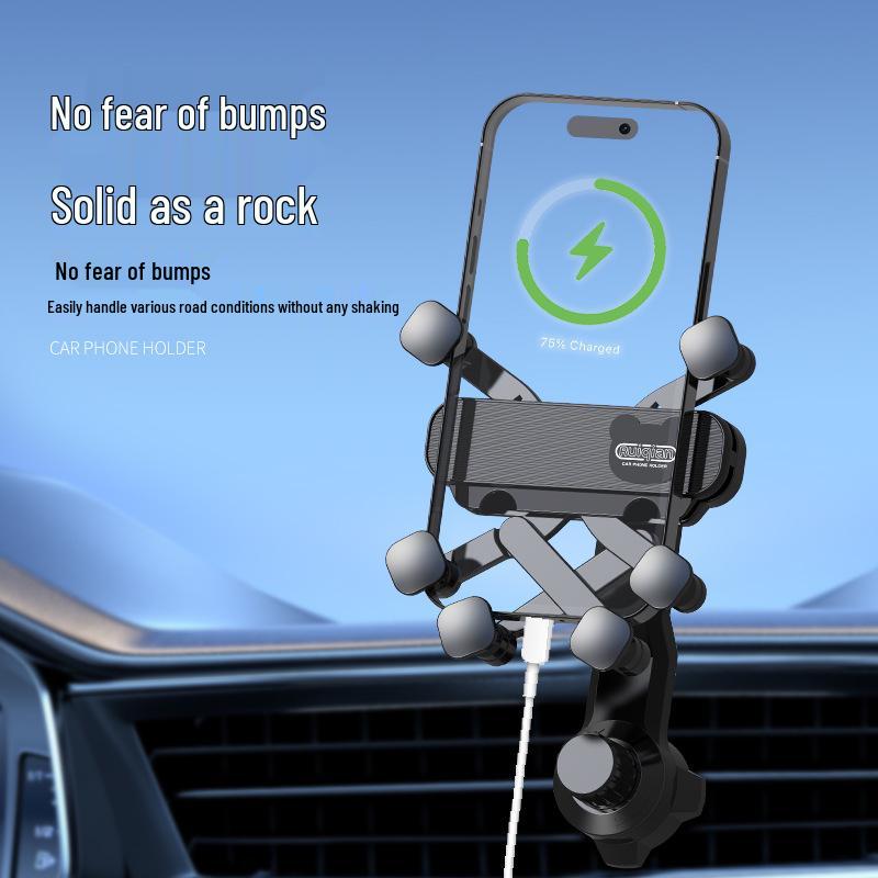 Universal Gravity Air Vent Phone Holder - Stable & Silent