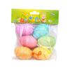 6Pcs/Set Hanging Decor Decorative Bright-colored Cute Attractive Beautiful Easter Egg Widget for Party