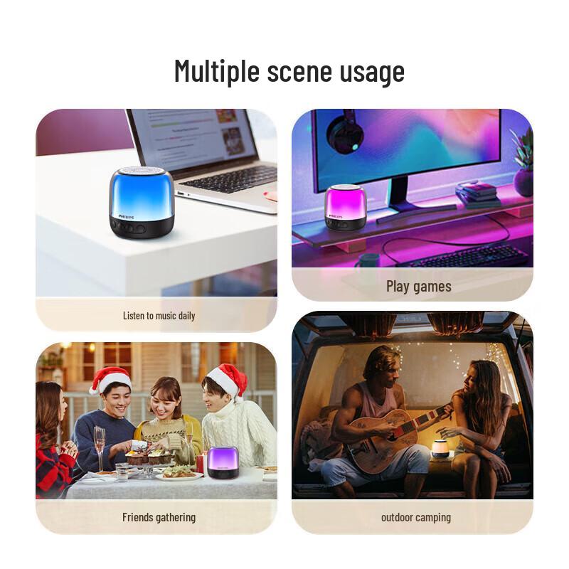 Philips S1108 Luminous Bluetooth Speaker