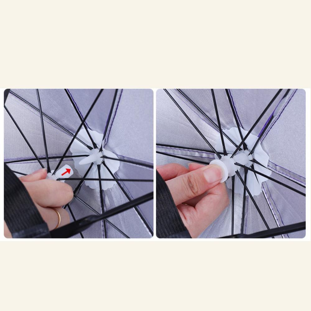 Рыболовная шляпа-зонт с эластичной повязкой на голову. Портативная рыболовная шляпа. Очень полезна при садоводстве и отдыхе на свежем воздухе.