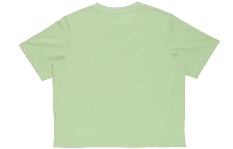 Nike Женская вязаная футболка с вышивкой ACG с круглым вырезом, зеленая DQ2907-343