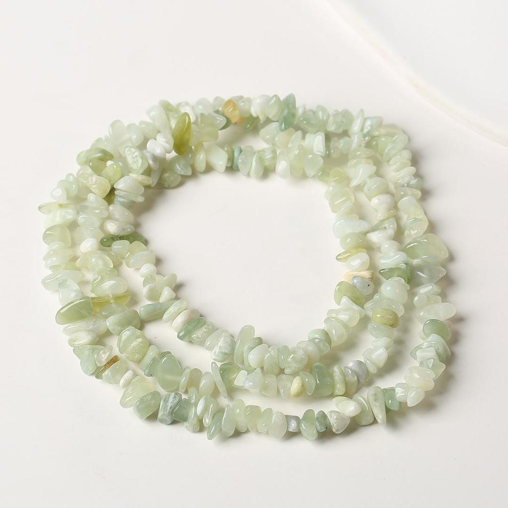 Ожерелье из натурального аметиста, 80 см - Полированные, Неправильные полоски для изготовления украшений и браслетов своими руками