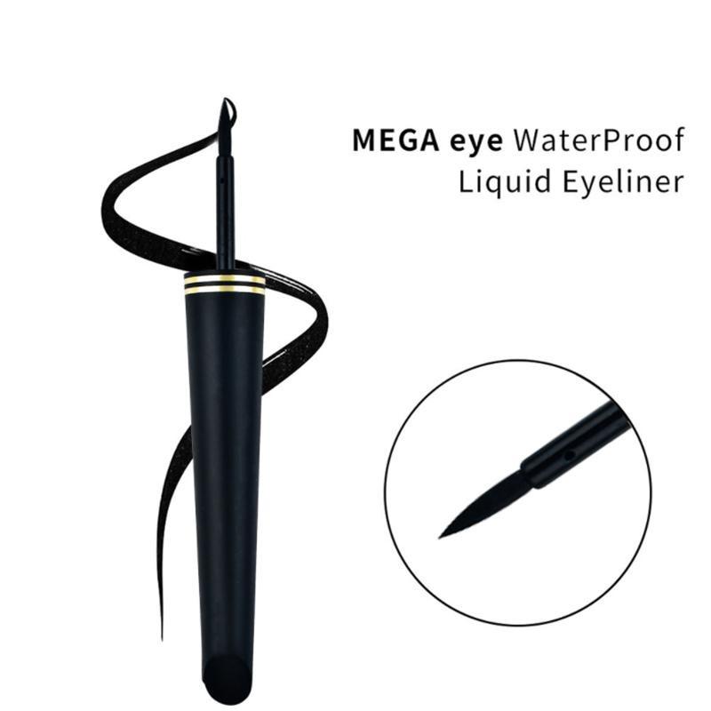 Красота Макияж Черная подводка для глаз Водостойкая долговечная женская жидкая подводка для глаз Карандаш
