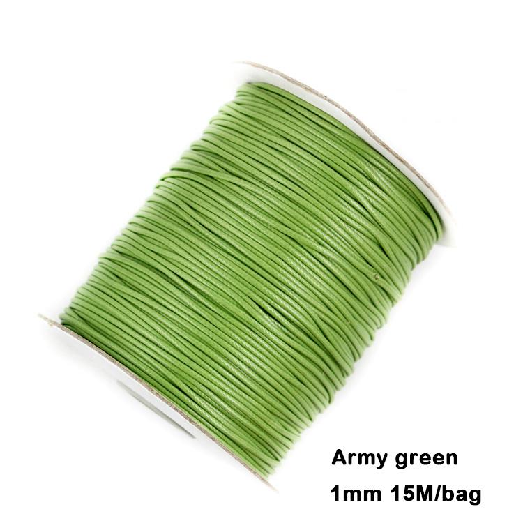 Разноцветные вощеные хлопковые шнуры для макраме, ювелирные бусины, изготовление ювелирных изделий своими руками