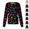 Women's Casual Long Sleeve Single Breasted Printed Dry- Top
