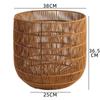 Корзина для хранения из искусственного ротанга Handun с ручкой