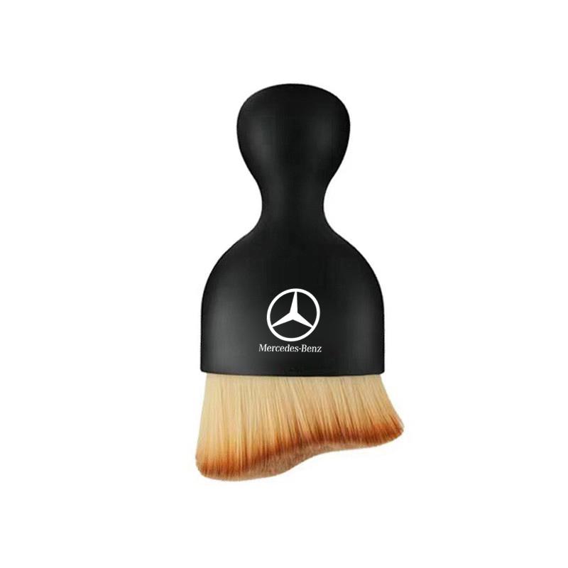 YHB3 Microfiber Car Wash Towel Drying Cloth Cleaning Brush Tool Set For Mercedes Benz C E S Class GLC GLE GLS W213 W205 W206 Sticker