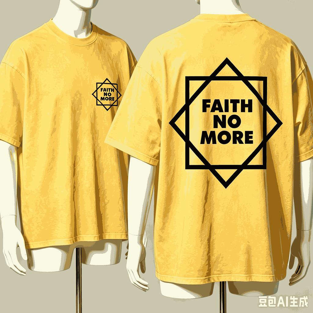 Faith No More For Fan Gift Tshirt Unisex Unisex Harajuku Oversized Unisex Short Sleeve Streetwear High Quality Couples Classic Soft