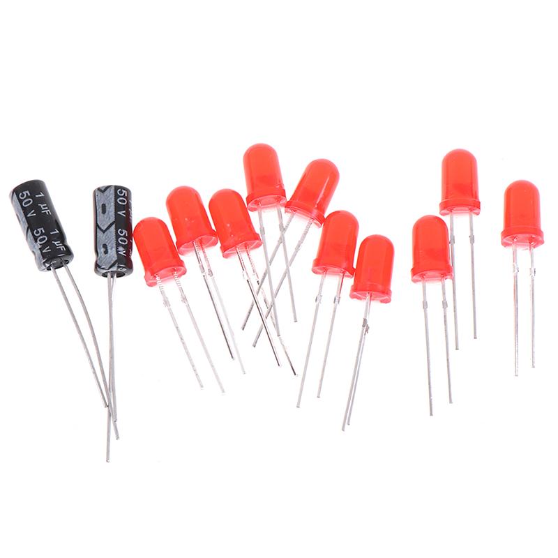 Модуль светодиодного освещения с проточной водой Chaser Ne555 + комплект печатной платы Cd4017 Diy