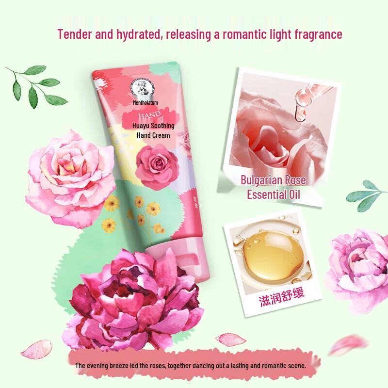 Mentholatum Floral Soothing Rose Hand Cream