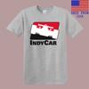 Чемпионат по гонкам IndyCar Мужская серая футболка Топ унисекс