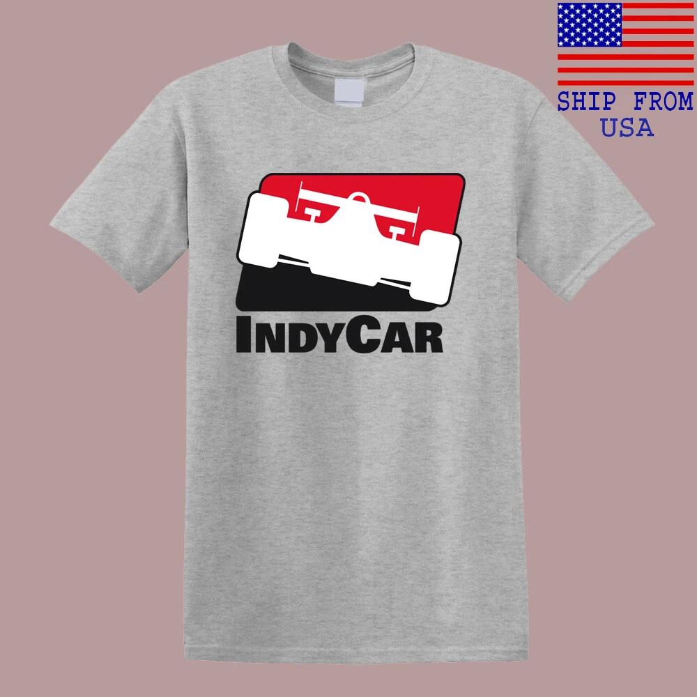 Чемпионат по гонкам IndyCar Мужской Серый Размер S-5XL