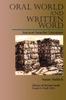 The Oral World and Written Word : Ancient Israelite Literature Book