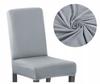 Smooth Gray Chair Cover Universal