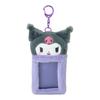 Sanrio Чехол для коллекционных карточек из боа-ткани Kuromi 370665 (Наслаждайтесь идолом)