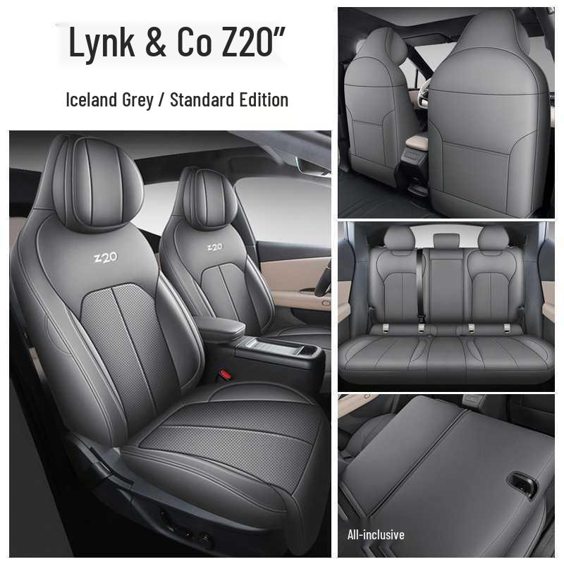 Полностью закрывающая кожаная подушка на сиденье Lynk&Co Z20 для всех сезонов