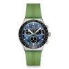 Swatch DUSK THRU THE LEAVES YVS531 Green Watch Men's
