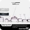 SILSTAR PROFESSIONAL Клей-карандаш для накладных ресниц, 0.07 унции (1g) x 8 - Ассортимент Черный и Прозрачный, Половина и Половина Без Латекса Сильная Фиксация к