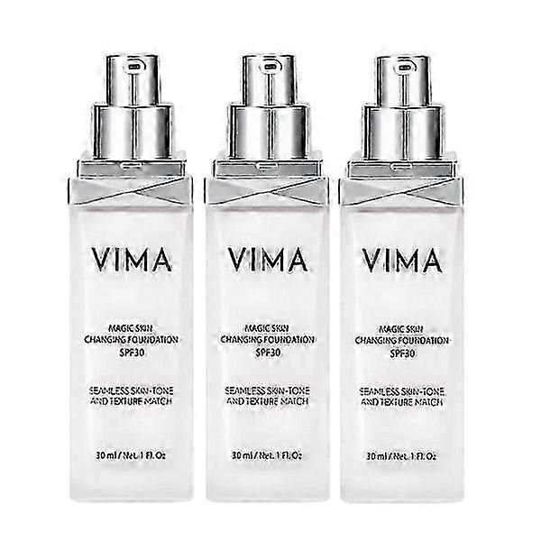 3X Меняющая тон тональная основа Vima, Vima Cosmetics, Vima Color Changing Foundation 20% C3_lbb меньше