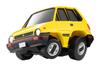TOMYTEC Choro-Q Q's (Q's) QS-06b Honda City R Yellow (Finished Product)