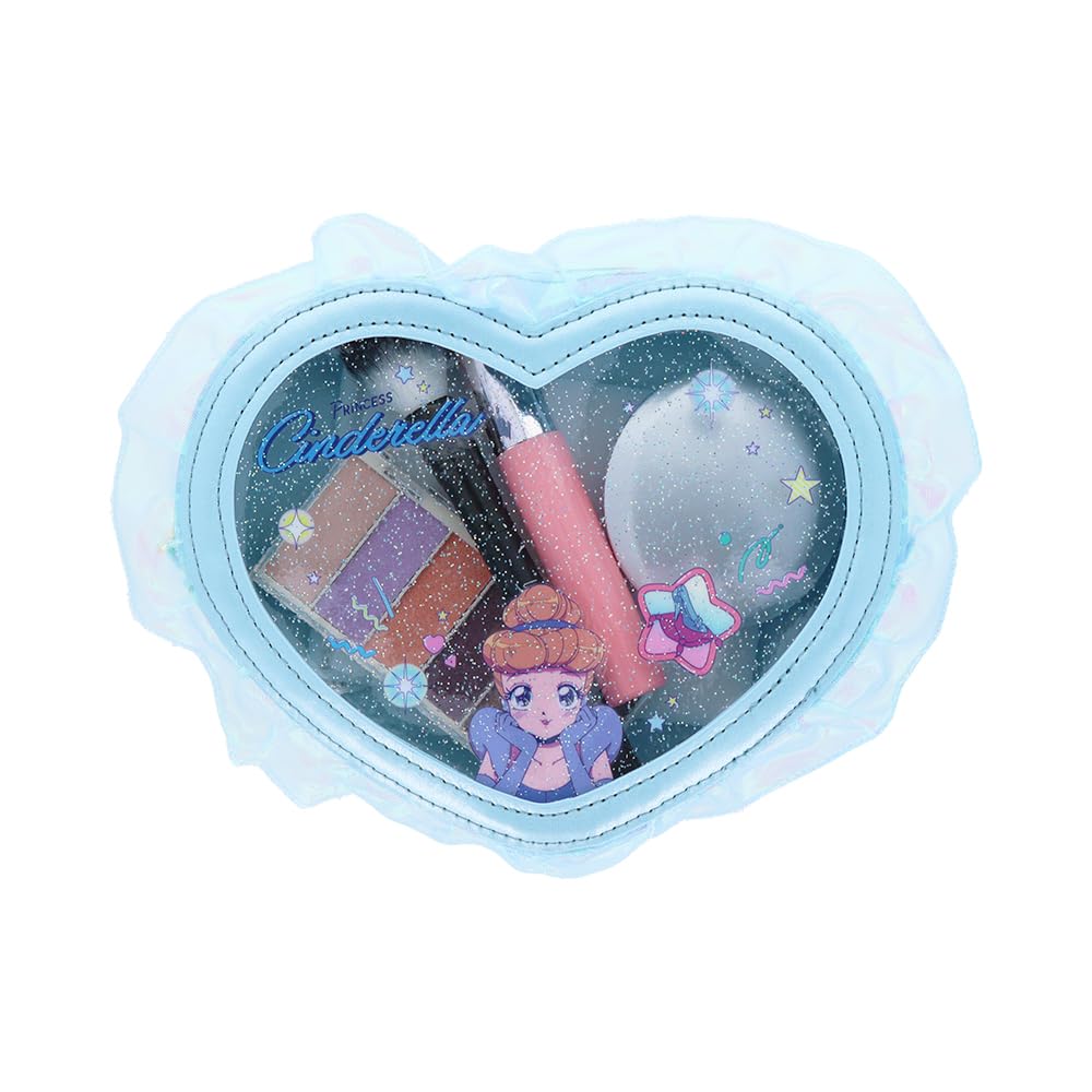 Sunstar Stationery Disney Heart Y2K Ballet S2334399 Pouch, Shape, Core, Cinderella,