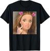 Funny Disgusting Doll Face Meme Gen Z T-Shirt
