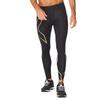 2XU Two Times You MCS Run Compression Tights All Season Tights Black Sports Inner Long Tights Running Jogging Gym Fitness Compression Support MA5305B