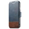 SUTENI Q-06 For iPhone 17 Case Color Splicing Magnetic Detachable Leather Phone Cover