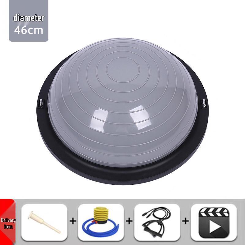 Laimijia Thickened Half-Balance Ball for Yoga, Pilates, and Fitness
