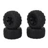 4 Pcs RC Wheel Tire Superior Handling Enhanced Control Abrasion Resistant Rubber Wheel Tyre for WLTO