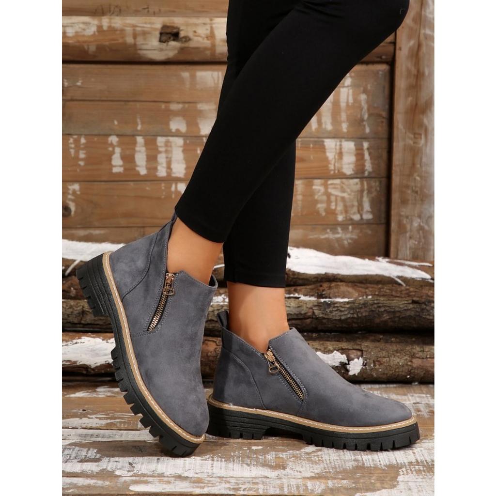 Boots Large For Casual Short Women High Top Casual And Fashionable Short Boots For Women In Autumn And Winter Casual Single Shoes For Women